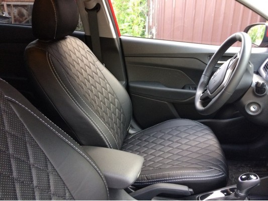 Авточехлы на Hyundai Solaris 2 Авточехлы на Hyundai Solaris 2