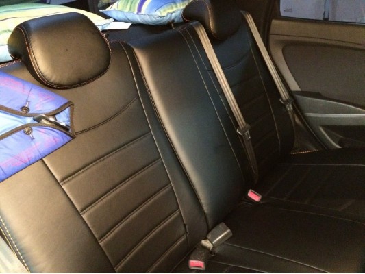 Авточехлы на Hyundai Solaris