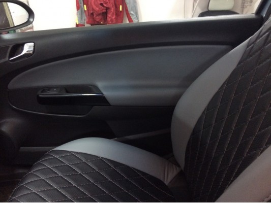 Авточехлы на Opel Corsa 3D Авточехлы на Opel Corsa 3D